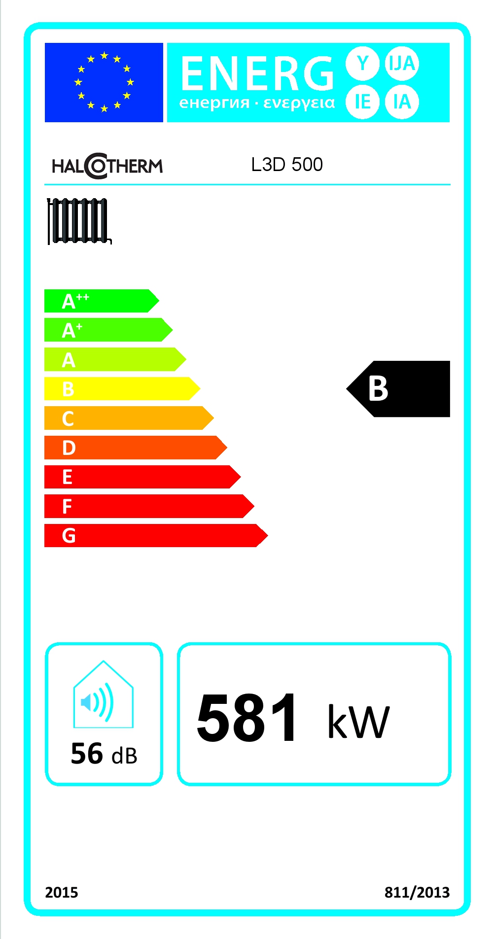 Energy Label  L3D500