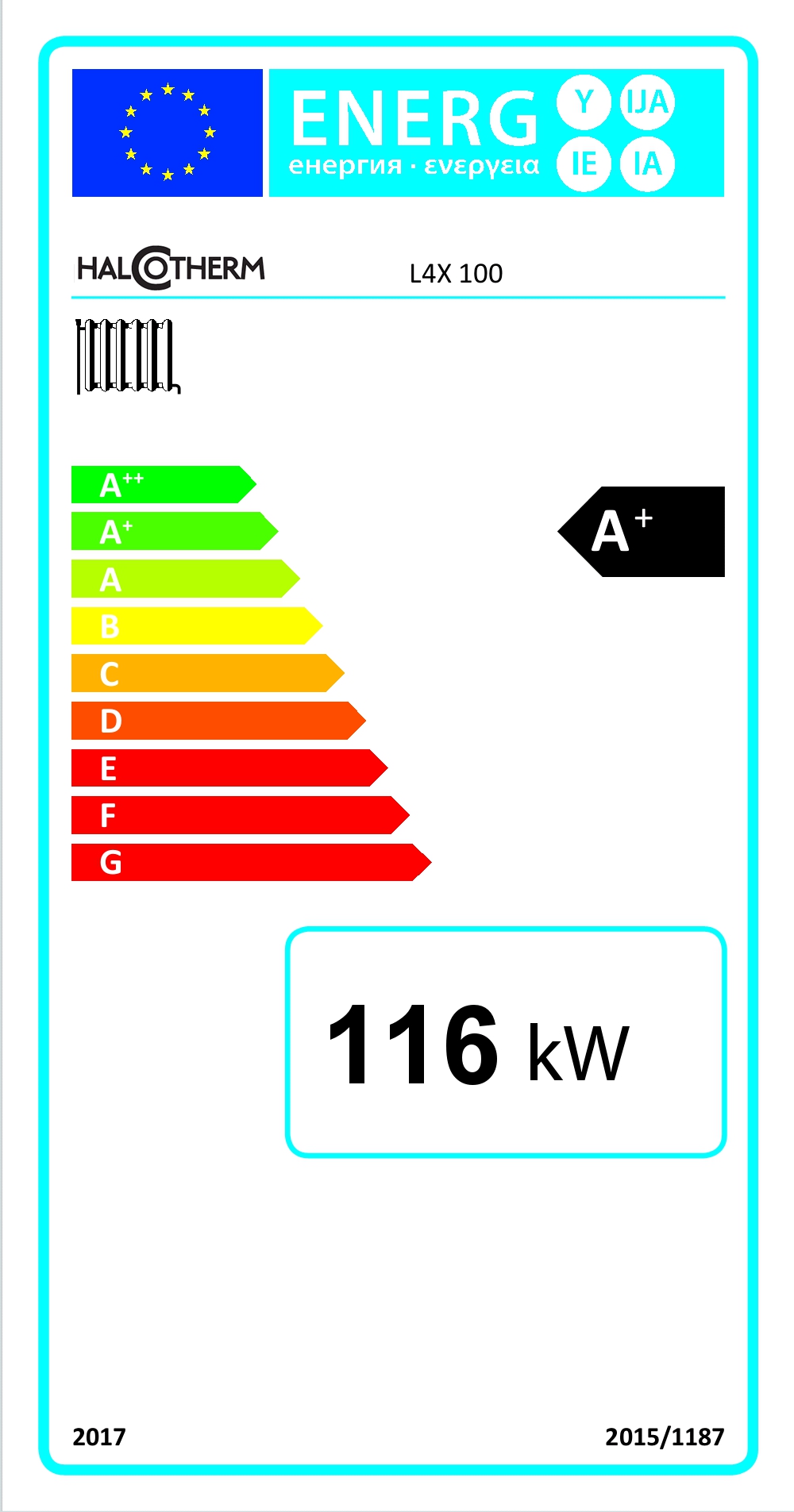 Energy Label L4X100