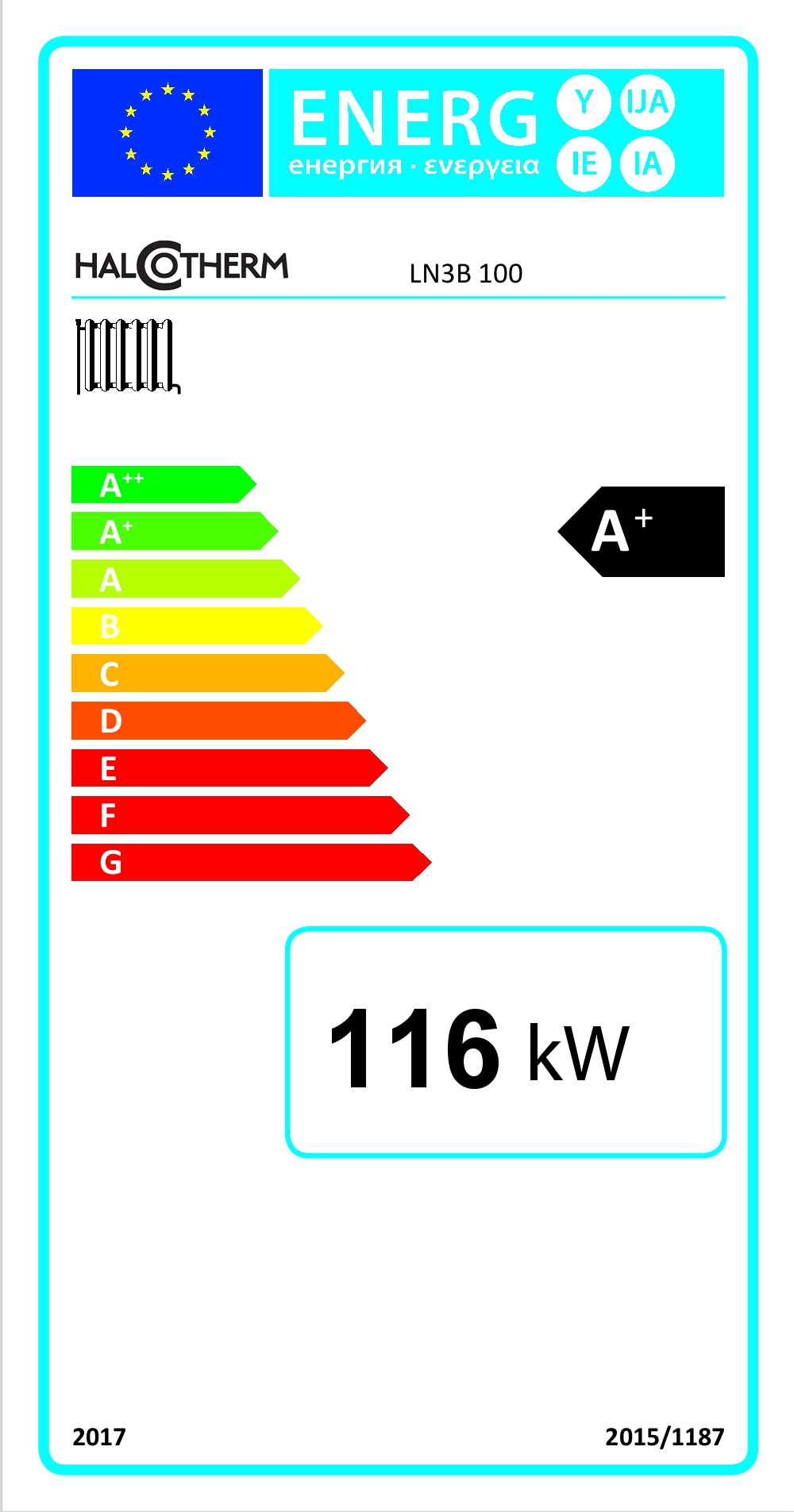 Energy Label LN3B100