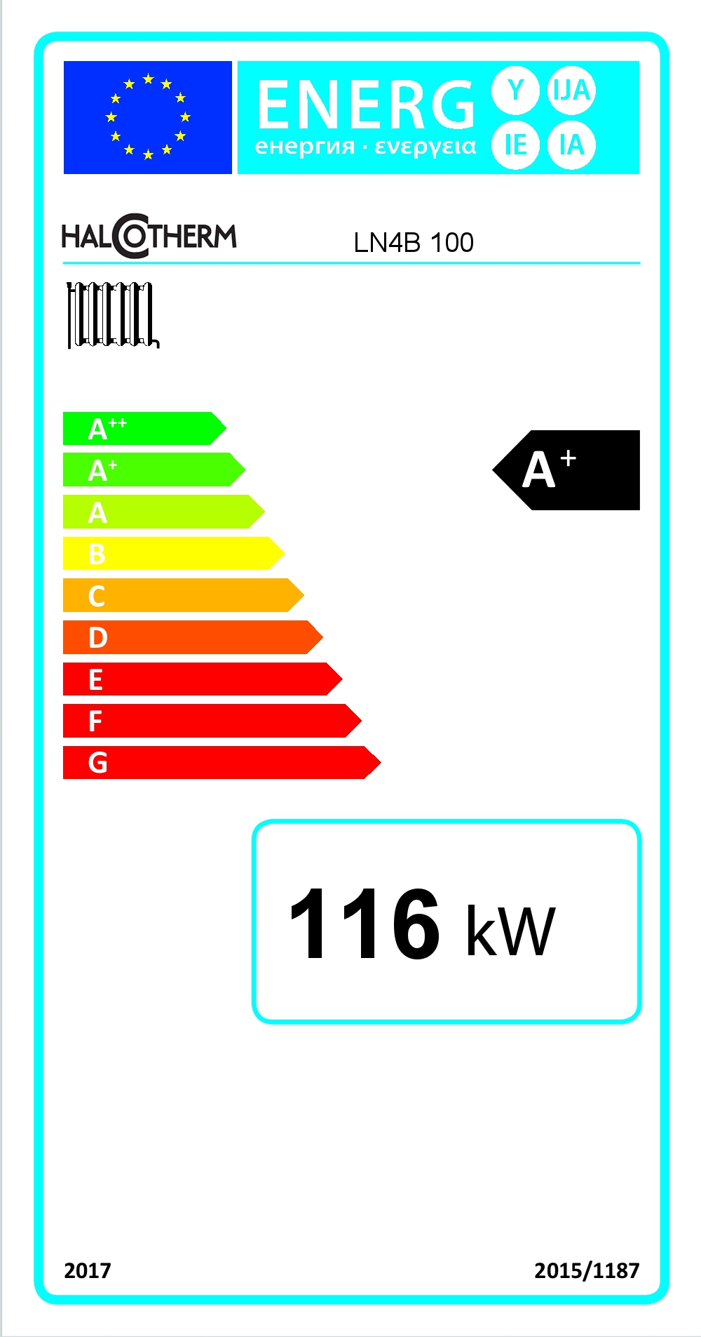 Energy Label LN4B100